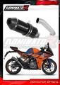 escape silenciador DOMINATOR HP3 negro compatible con la motocicleta KTM RC 390 2022  2024