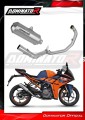 sistema de escape completo con silenciador DOMINATOR Full System OV G2 compatible con la motocicleta KTM RC 390 2022  2024