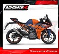 sistema de escape completo con silenciador DOMINATOR Full System OV G2 compatible con la motocicleta KTM RC 390 2022  2024 4