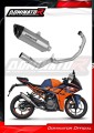 sistema de escape completo con silenciador DOMINATOR Full System HP8 compatible con la motocicleta KTM RC 390 2022  2024