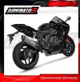 complete exhaust system with muffler DOMINATOR Full System Race HP6 titanium fits to YZF R1 1000 RN32 2015  2016 5