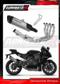 sistema de escape completo con silenciador DOMINATOR Full System titanio HP6 compatible con la motocicleta Yamaha YZF R1 1000 RN32 2015  2016
