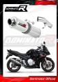 escape silenciador DOMINATOR redondo compatible con la motocicleta Suzuki GSXF 650 2007  2016