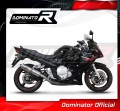 escape silenciador DOMINATOR redondo compatible con la motocicleta Suzuki GSXF 650 2007  2016 4