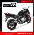 escape silenciador DOMINATOR GP1 compatible con la motocicleta Suzuki GSXF 650 2007  2016 3
