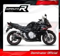 escape silenciador DOMINATOR GP1 compatible con la motocicleta Suzuki GSXF 650 2007  2016 4