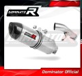 escape silenciador DOMINATOR HP1 compatible con la motocicleta Suzuki GSXF 650 2007  2016 2