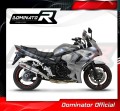 escape silenciador DOMINATOR redondo compatible con la motocicleta Suzuki GSX 1250 FA 2010  2016 4