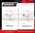 exhaust muffler DOMINATOR HP1 BLACK fits to Husqvarna 701 ENDURO 2021  2023 6