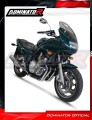 sistema de escape completo con silenciador DOMINATOR Full System redondo compatible con la motocicleta Yamaha XJ 900 Diversion 1994  2003 5