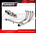 sistema de escape completo con silenciador DOMINATOR Full System GP1 compatible con la motocicleta Yamaha XJ 900 Diversion 1994  2003 2