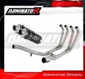 sistema de escape completo con silenciador DOMINATOR Full System GP1 negro compatible con la motocicleta Yamaha XJ 900 Diversion 1994  2003 2