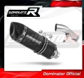 exhaust muffler DOMINATOR HP1 BLACK fits to Suzuki GSXF 650 2007  2016 2
