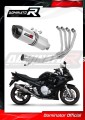 sistema de escape completo con silenciador DOMINATOR Full System HP1 compatible con la motocicleta Suzuki GSX 1250 FA 2010  2016