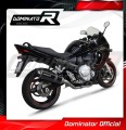 sistema de escape completo con silenciador DOMINATOR Full System HP1 negro compatible con la motocicleta Suzuki GSX 1250 FA 2010  2016 3