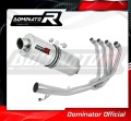 sistema de escape completo con silenciador DOMINATOR Full System oval compatible con la motocicleta Suzuki GSXF 650 2007  2016 2