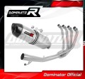 sistema de escape completo con silenciador DOMINATOR Full System HP1 compatible con la motocicleta Suzuki GSXF 650 2007  2016 2