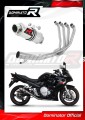 sistema de escape completo con silenciador DOMINATOR Full System GP1 compatible con la motocicleta Suzuki GSXF 650 2007  2016