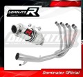 sistema de escape completo con silenciador DOMINATOR Full System GP1 compatible con la motocicleta Suzuki GSXF 650 2007  2016 2