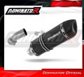 escape silenciador DOMINATOR HP1 negro compatible con la motocicleta BMW R1200R 2010  2014 2