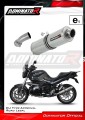 escape silenciador DOMINATOR homologado redondo compatible con la motocicleta BMW R1200R 2010  2014