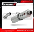 escape silenciador DOMINATOR homologado redondo compatible con la motocicleta BMW R1200R 2010  2014 2