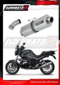 escape silenciador DOMINATOR oval compatible con la motocicleta BMW R1200R 2010  2014