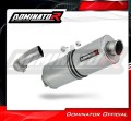 escape silenciador DOMINATOR oval compatible con la motocicleta BMW R1200R 2010  2014 2
