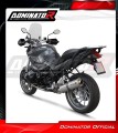 escape silenciador DOMINATOR oval compatible con la motocicleta BMW R1200R 2010  2014 3