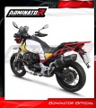 Moto Guzzi V85 TT 2019 - 2020 motorcycle Exhaust Muffler Auspuff Sportauspuff Silencer Echappement Silencieux Scarico Scarichi Escape Wydech Tłumik HP1 BLACK Dominator Exhaust System 2