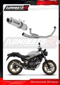 complete exhaust system with muffler DOMINATOR Full System GP1 fits to Honda VTR 250 2009  2015