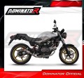 sistema de escape completo con silenciador DOMINATOR Full System GP compatible con la motocicleta Honda VTR 250 2009  2015 4