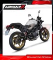 Honda VTR 250 2009 - 2015 Motorcycle Dominator Exhaust Full system Collector Manifold Muffler échappement Marmitta Escape HP3 BLACK 2