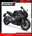 sistema de escape completo con silenciador DOMINATOR Full System GP negro compatible con la motocicleta Honda CB 650 R 2019  2023 3