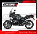 escape silenciador DOMINATOR GP1 negro compatible con la motocicleta BMW R1200R 2010  2014 4