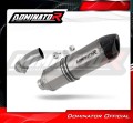 escape silenciador DOMINATOR titanio HP1 compatible con la motocicleta BMW R1200R 2010  2014 2