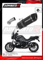 escape silenciador DOMINATOR homologado HP1 negro compatible con la motocicleta BMW R1200R 2010  2014