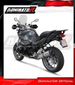 escape silenciador DOMINATOR homologado titanio HP1 compatible con la motocicleta BMW R1200R 2010  2014 3