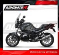 escape silenciador DOMINATOR homologado titanio HP1 compatible con la motocicleta BMW R1200R 2010  2014 4