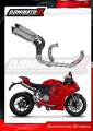 sistema de escape completo con silenciador DOMINATOR Full System titanio HP8 compatible con la motocicleta Ducati Panigale V2 2020  2023