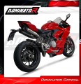 sistema de escape completo con silenciador DOMINATOR Full System titanio HP8 compatible con la motocicleta Ducati Panigale V2 2020  2023 5