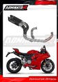 sistema de escape completo con silenciador DOMINATOR Full System HP8 negro compatible con la motocicleta Ducati Panigale V2 2020  2023