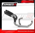 sistema de escape completo con silenciador DOMINATOR Full System HP8 negro compatible con la motocicleta Ducati Panigale V2 2020  2023 2