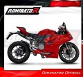 sistema de escape completo con silenciador DOMINATOR Full System HP8 negro compatible con la motocicleta Ducati Panigale V2 2020  2023 6