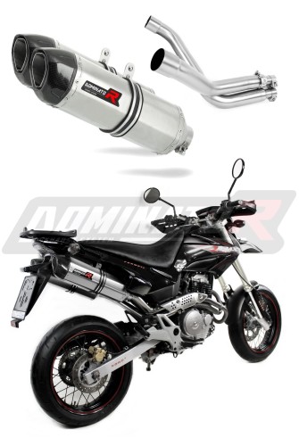 escape silenciador DOMINATOR HP1 compatible con la motocicleta Honda FMX 650 2005  2009 4