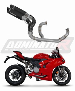 Ducati Panigale V2 2020 - 2023 Sistema de escape Colector Silenciador HP8 NEGRO + dB killer