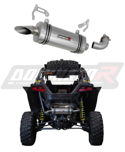 escape silenciador DOMINATOR P7 compatible con la motocicleta Polaris RZR PRO XP 1000 2020  2023 6