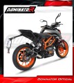 exhaust muffler DOMINATOR HP3 BLACK fits to KTM 390 Duke 2021  2023 3
