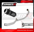 sistema de escape completo con silenciador DOMINATOR Full System GP negro compatible con la motocicleta KTM 390 Duke 2021  2023 2