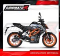 sistema de escape completo con silenciador DOMINATOR Full System GP negro compatible con la motocicleta KTM 390 Duke 2021  2023 3